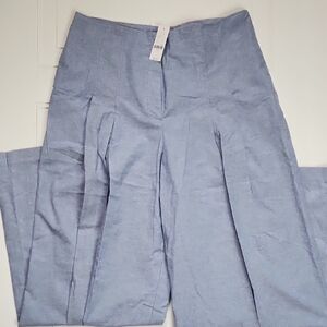 Blue Wide Leg Pants